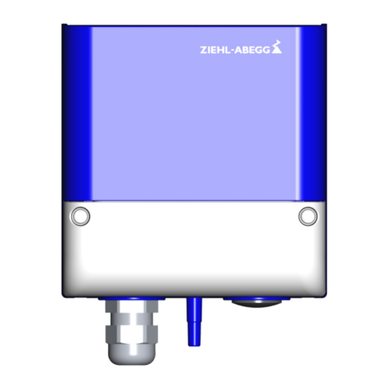 ZIEHL-ABEGG MPG-V Series Operating Instructions Manual
