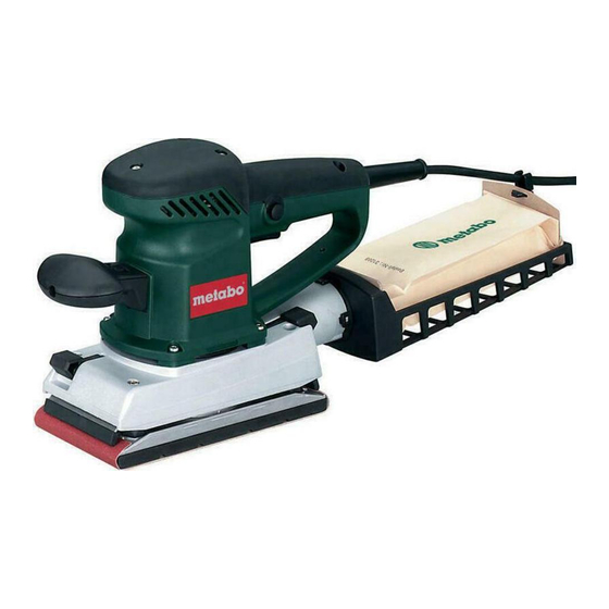 Metabo Sr 356 Instructions For Use Manual