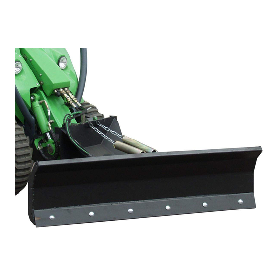 AVANT A2867 Operator's Manual For Attachment