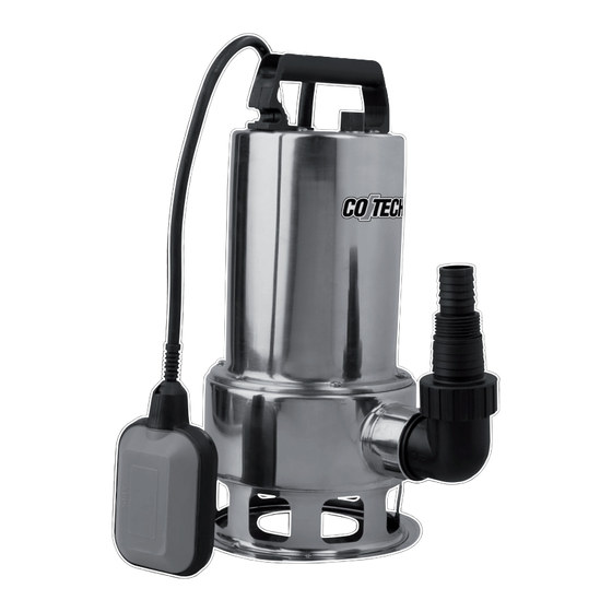 CO/Tech SP900DW-UK Manual