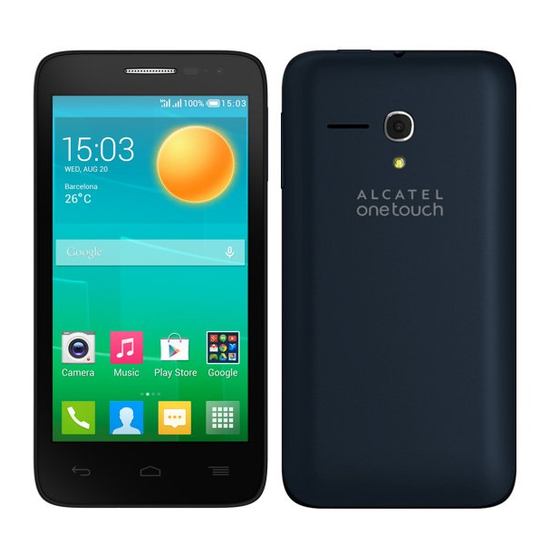 Alcatel 5038D Quick Start Manual