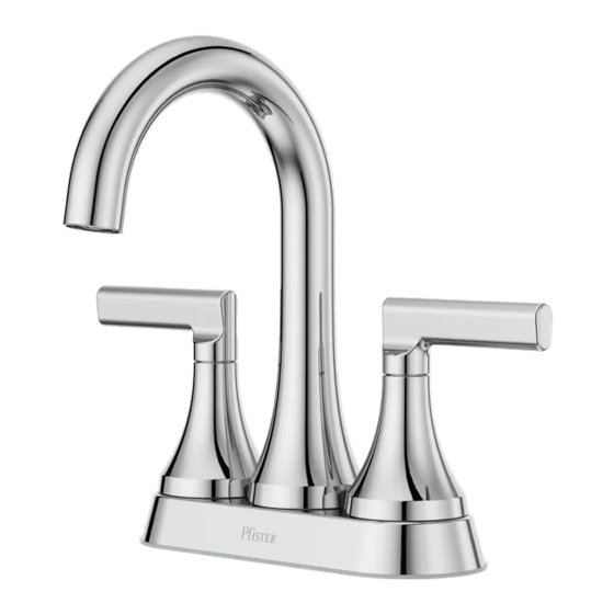 Pfister Vedra LF-048-VED Quick Installation Manual