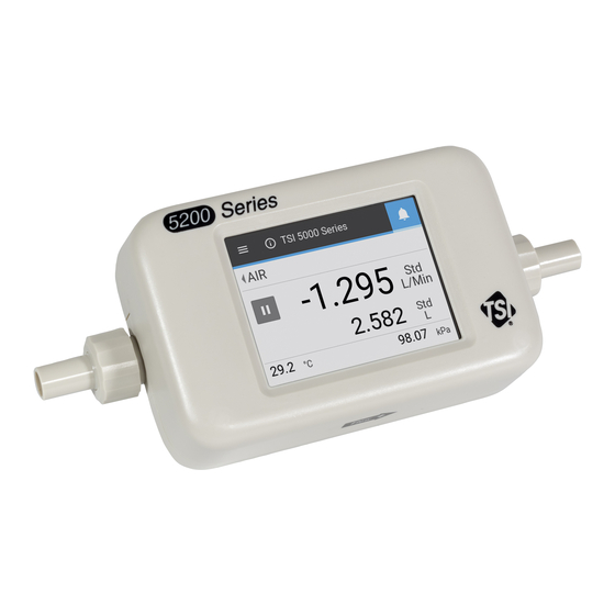 TSI Instruments 5200 Series Quick Start Manual