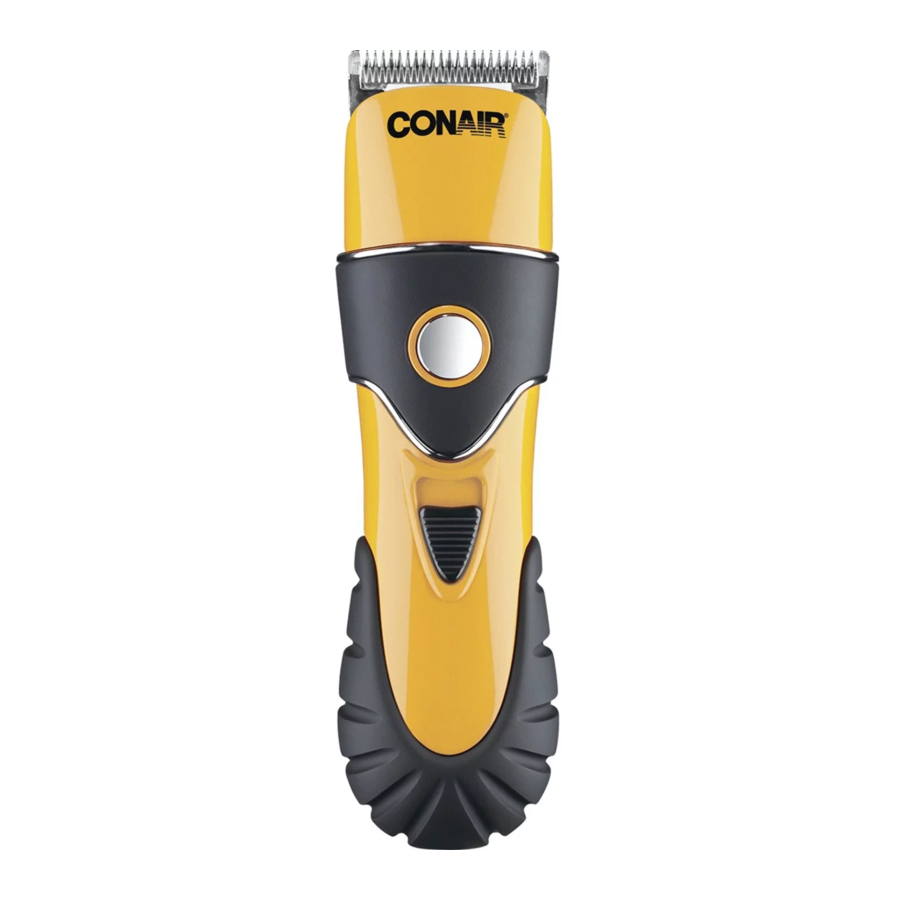 Conair HCT420R 2in1 Clipper Detailer Manual ManualsLib
