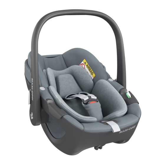 Maxi-Cosi Pebble 360 Manual