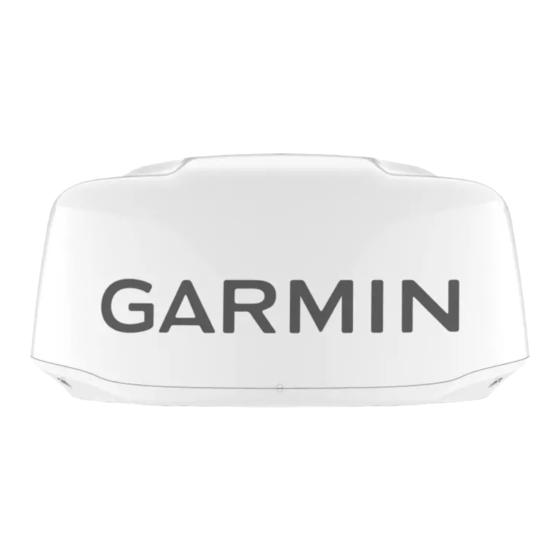 Garmin GMR FANTOM 24X Installation Instructions Manual