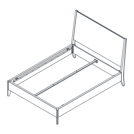 Living Spaces DRAPER DE-DRAP-BQ01-US-HB Assembly Instructions