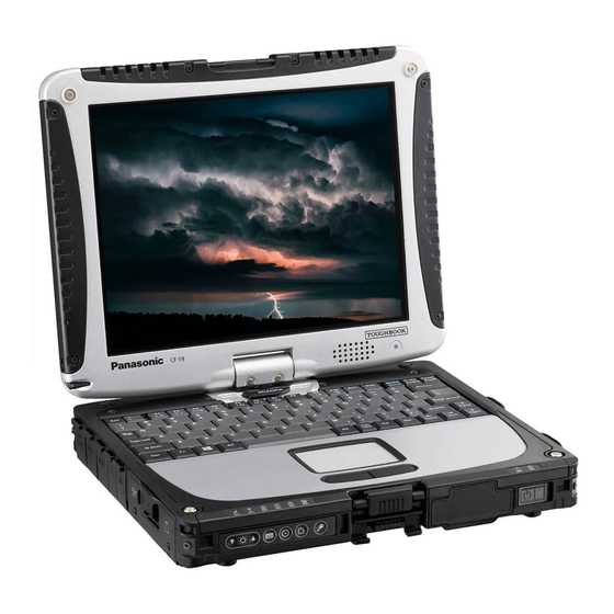 Panasonic Toughbook 19 Manuals