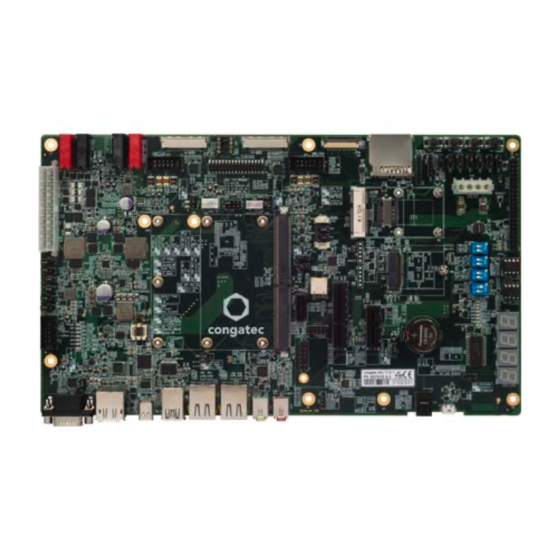 Congatec SMARC 2.0 conga-SEVAL User Manual
