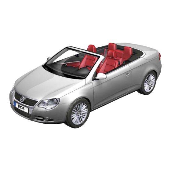 Volkswagen EOS 2006 Service Training