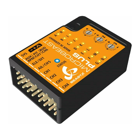 Beastx MICROBEAST PLUS Quick Start Manual
