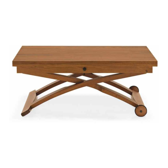 calligaris MASCOTTE Quick Start Manual