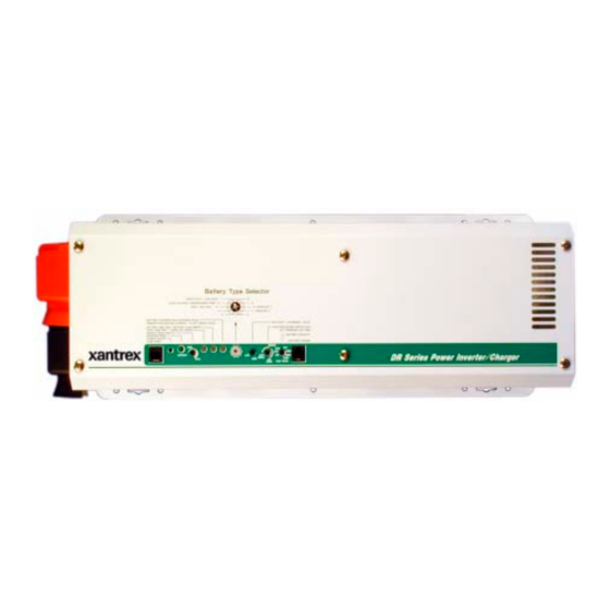 Xantrex DR1512W Installation And Operation Manual