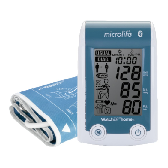 Microlife WatchB Home T. Manuals
