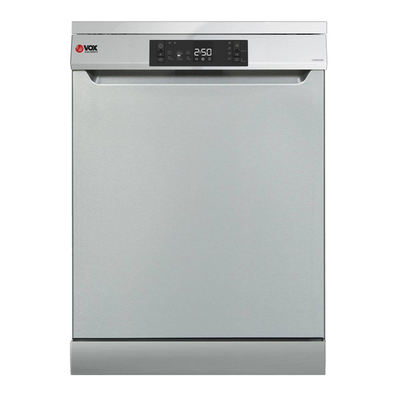 VOX electronics LC13A1E-BIX Dishwasher Manuals