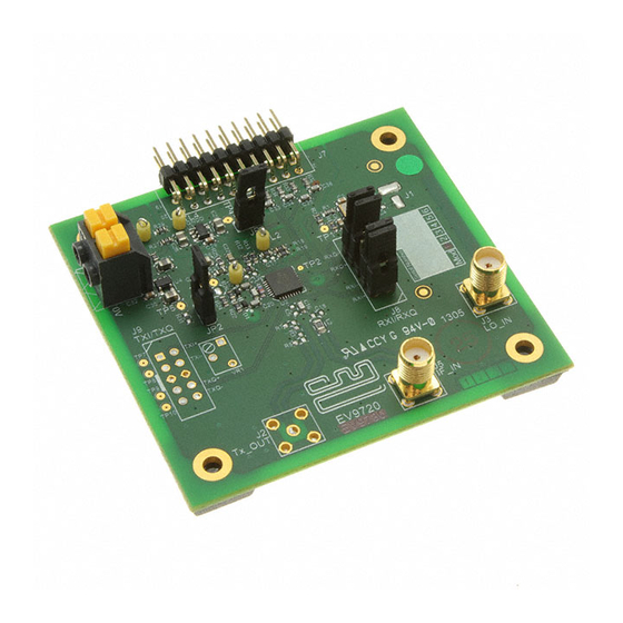 CML Microcircuits EV9720 Manuals