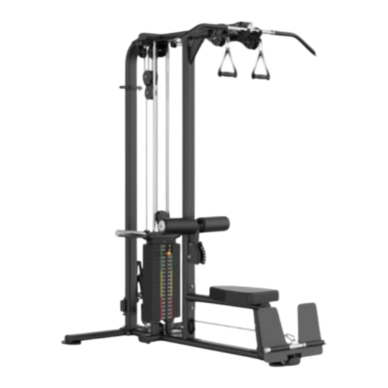 HUDSON STEEL DEFINITION LAT PULL/ROW Owner's Manual