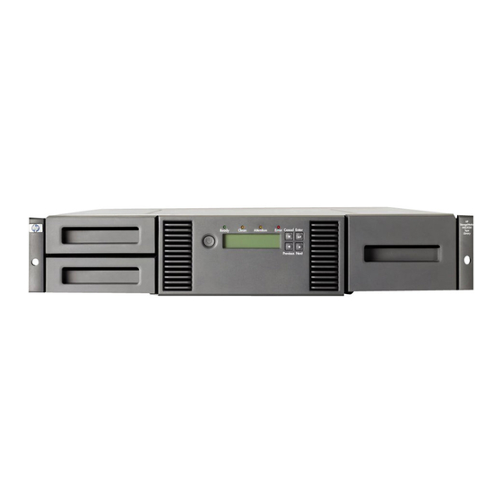 HP MSL4048 - StorageWorks Ultrium 920 Tape Library Firmware Release Notes