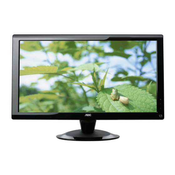 AOC 2436Vwh Dimensions