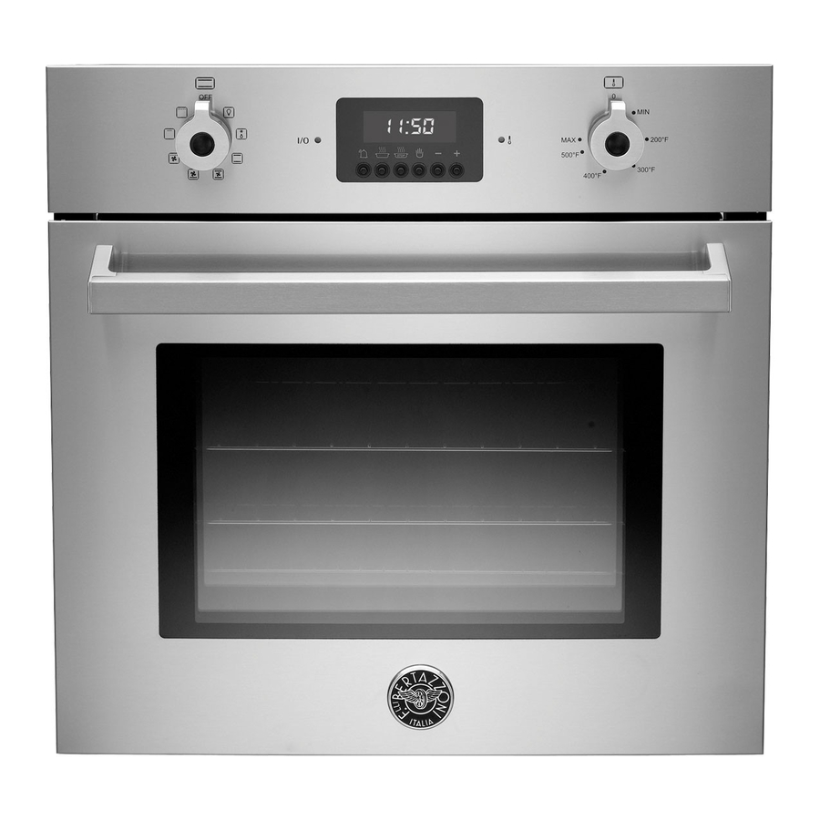 Bertazzoni F24PROXV Installation Instructions Manual