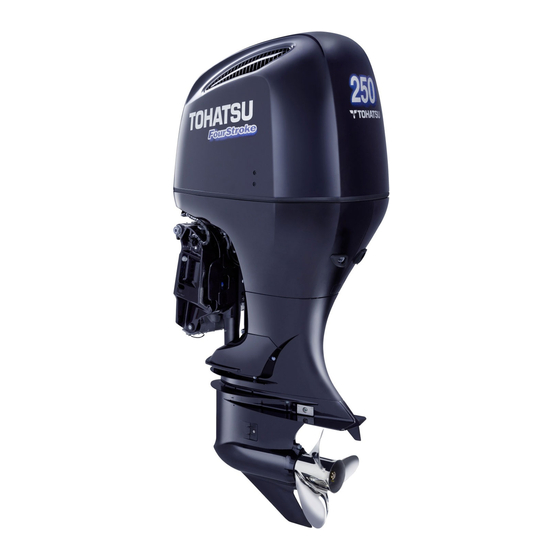 TOHATSU BFT 250A Owner's Manual