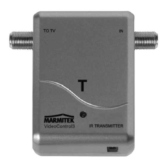 Marmitek VideoControl3 Technical Data
