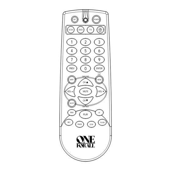 One for All ACCESS 4 User Manual