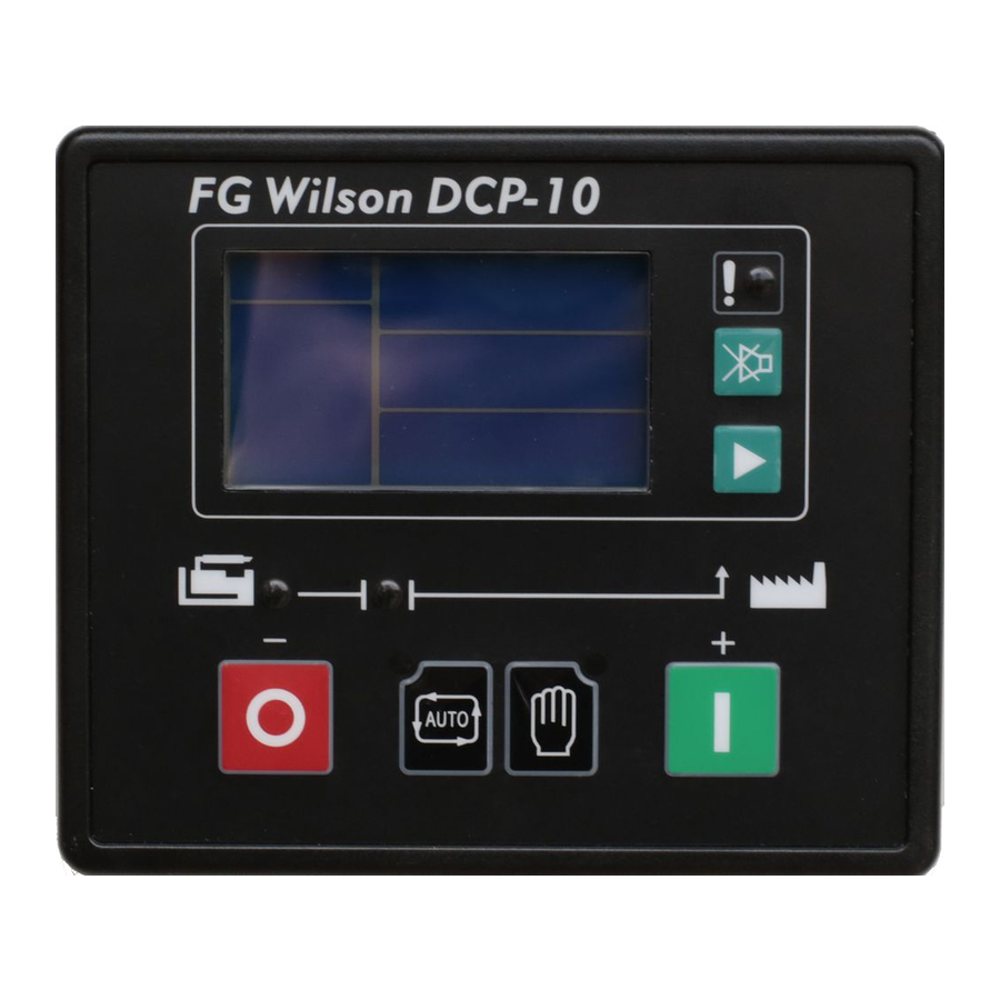FG Wilson DCP-10 Manuals