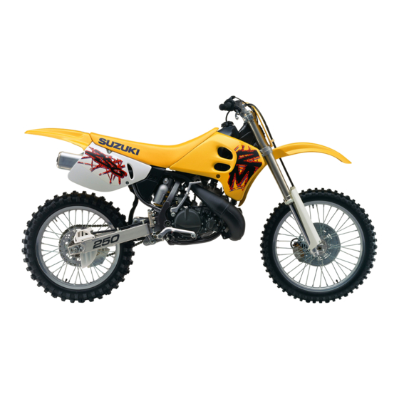 Suzuki RM250 Owner's Service Manual