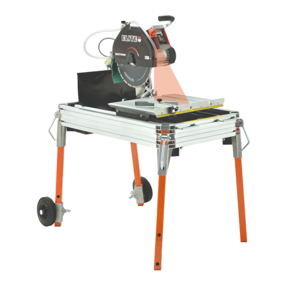 Battipav elite 80 9000 Operating Instructions Manual