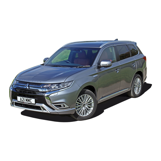 Mitsubishi MOTORS OUTLANDER PHEV Owner's Manual