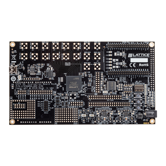 Lattice Semiconductor ECP5 Versa User Manual