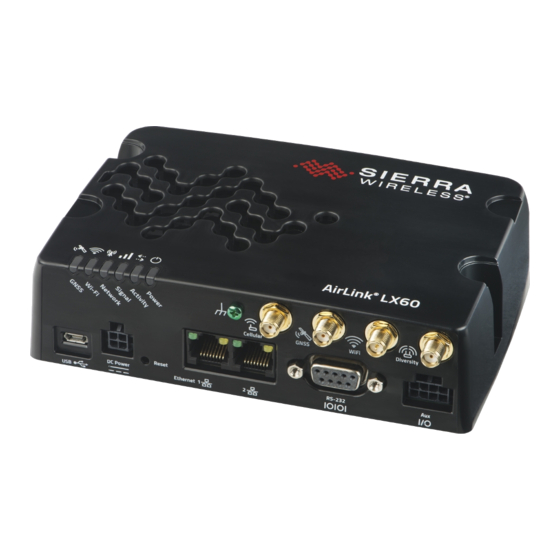 Sierra Wireless LX60 Quick Start Manual