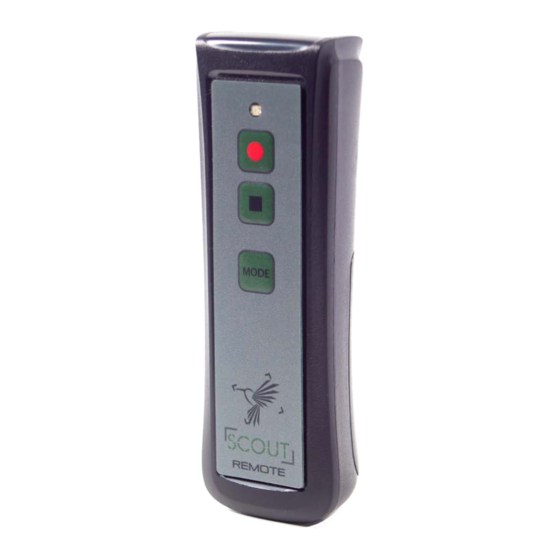 Cognisys SCOUT REMOTE Owner's Manual