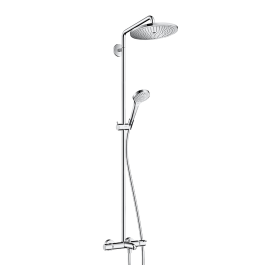 Hans Grohe Croma Select S 280 1jet 26557000 Manuals