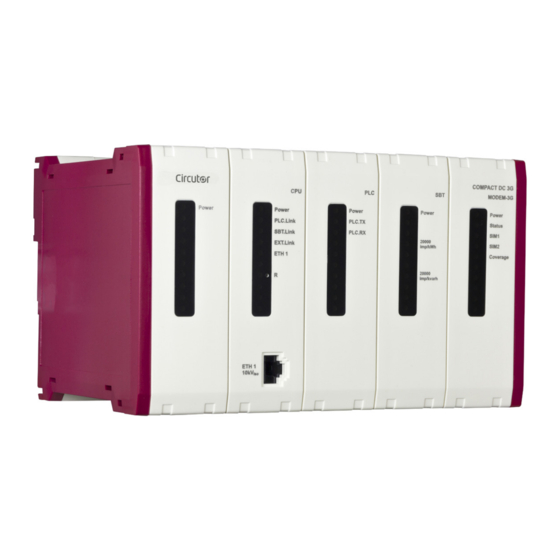 Circutor Compact DC-S SBT Instruction Manual
