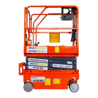 DINGLI S036-RS Operators Manual With Maintenance Information