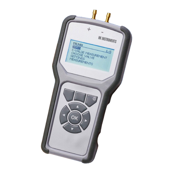 HK Instruments PHM-V1 User Manual