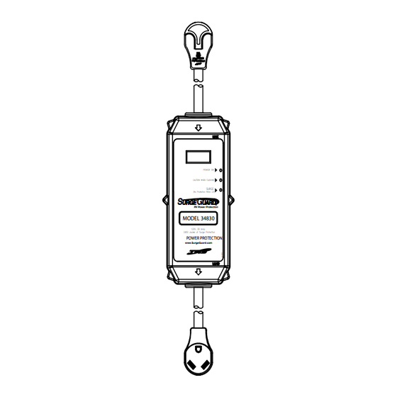 Surge Guard 34830 Troubleshooting Manual