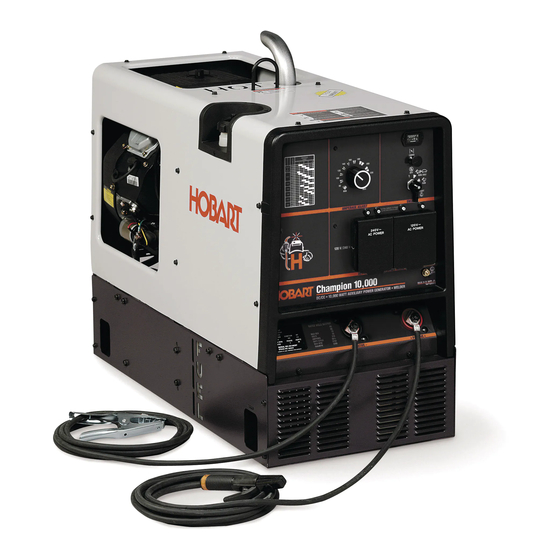 Hobart Welding Products Champion 10,000 Owner's Manual