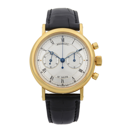 Breguet 5237 Instructions For Use Manual