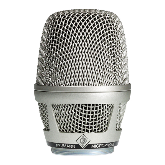 Neumann.Berlin KK 204 Instruction Manual