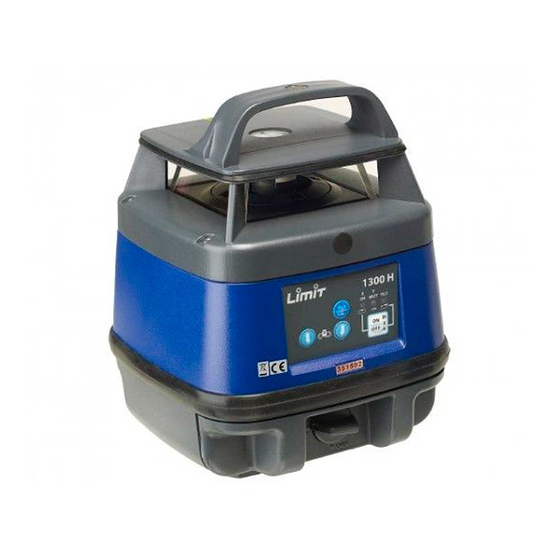 LIMIT 1300 H Operating Manual