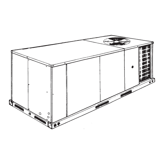 York SUNLINE 2000 D1EE 048 Installation Instruction