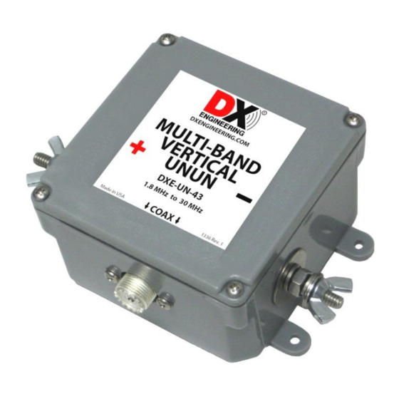 DX Engineering DXE-UN-43 Manual