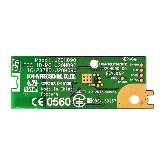Foxconn J20H090 User Manual