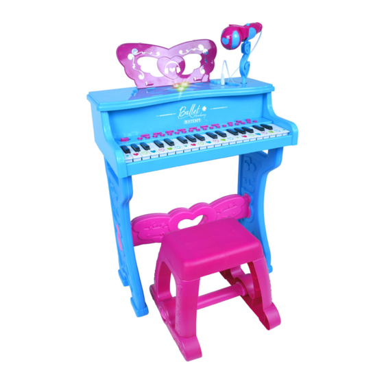 Bontempi Ballet Academy Owner's Manual
