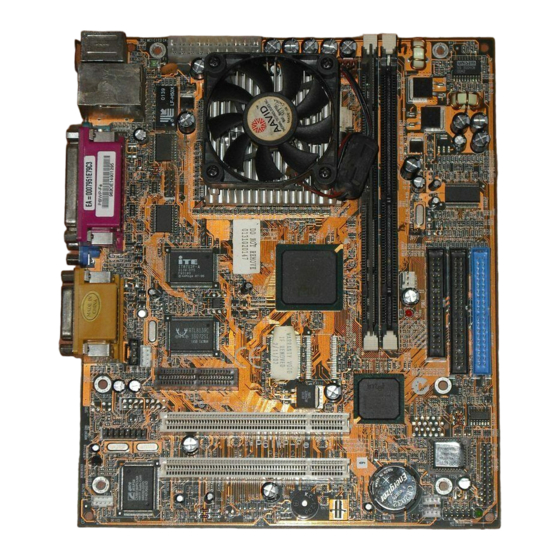 PCchips M771LMR 1.x Manual