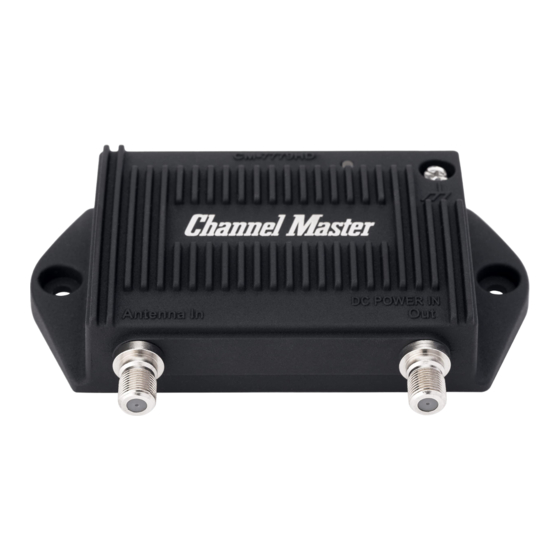 Channel Master CM-7779HD Instruction Sheet