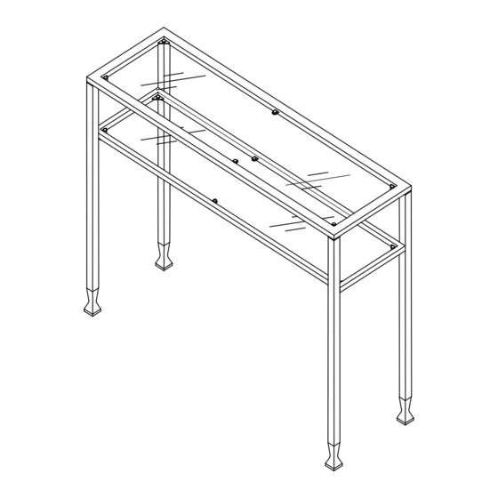 Southern Enterprises CK877300TX-BLACK Assembly Instructions